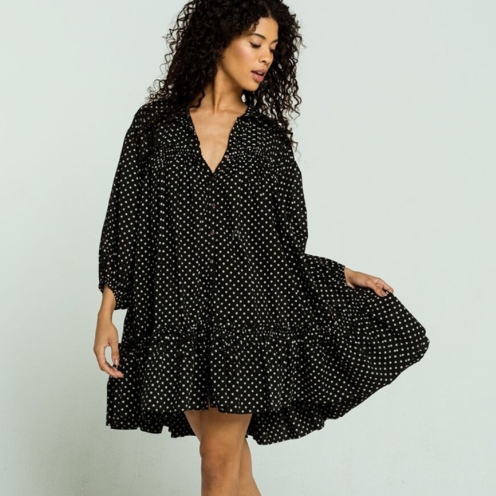 Free People Full Swing Mini Dress